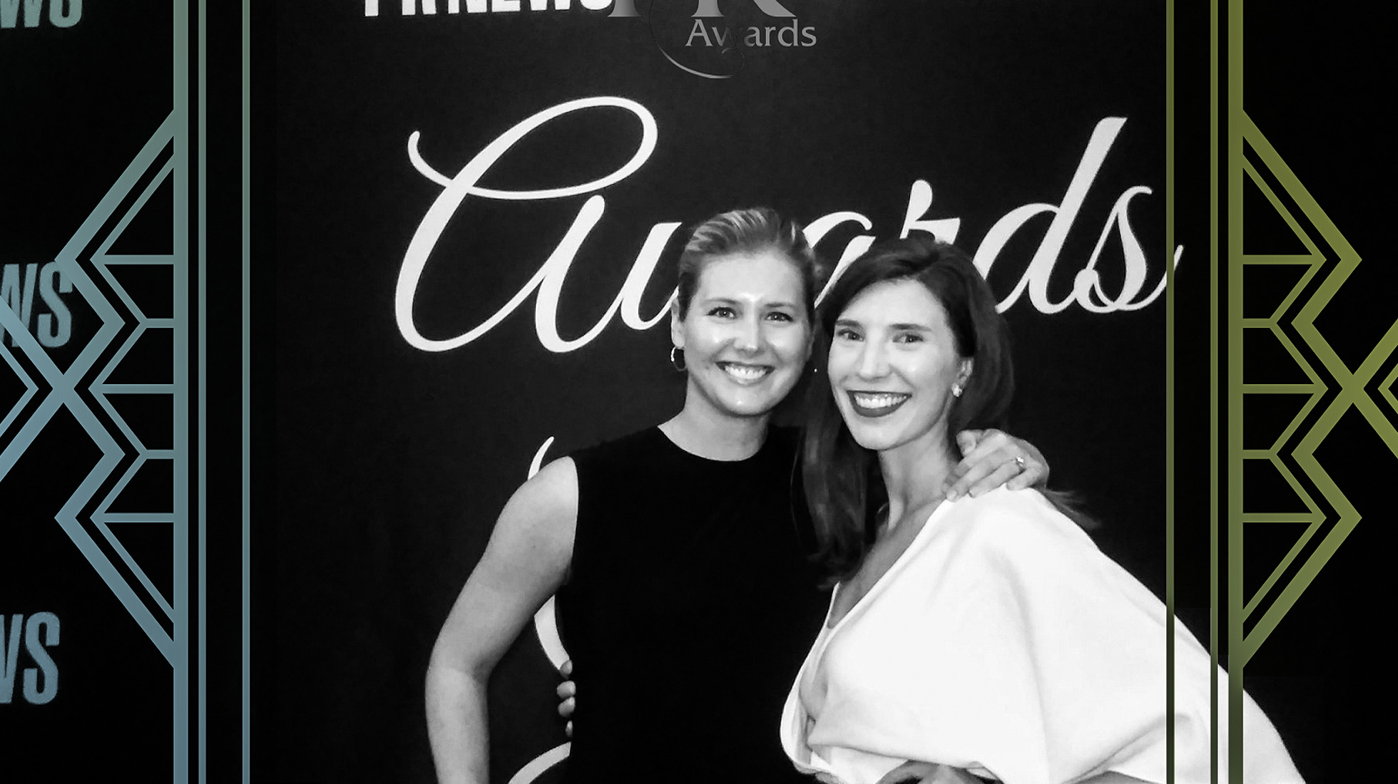 broadhead's Sarah Ludlow and Julia Lodge at the 2019 PR Awards