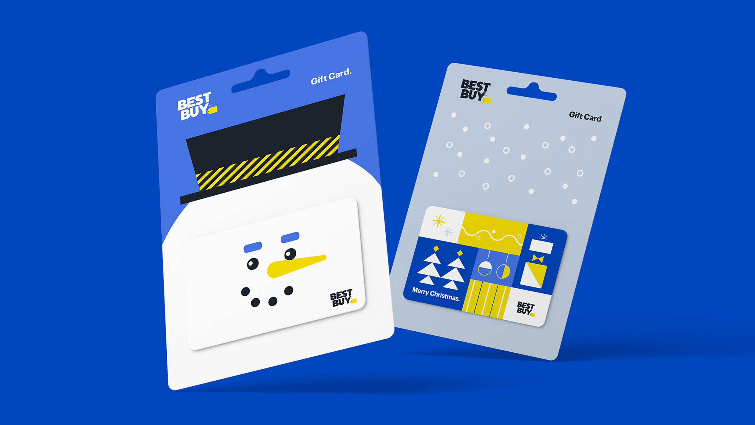 Best Buy holiday gift card designs