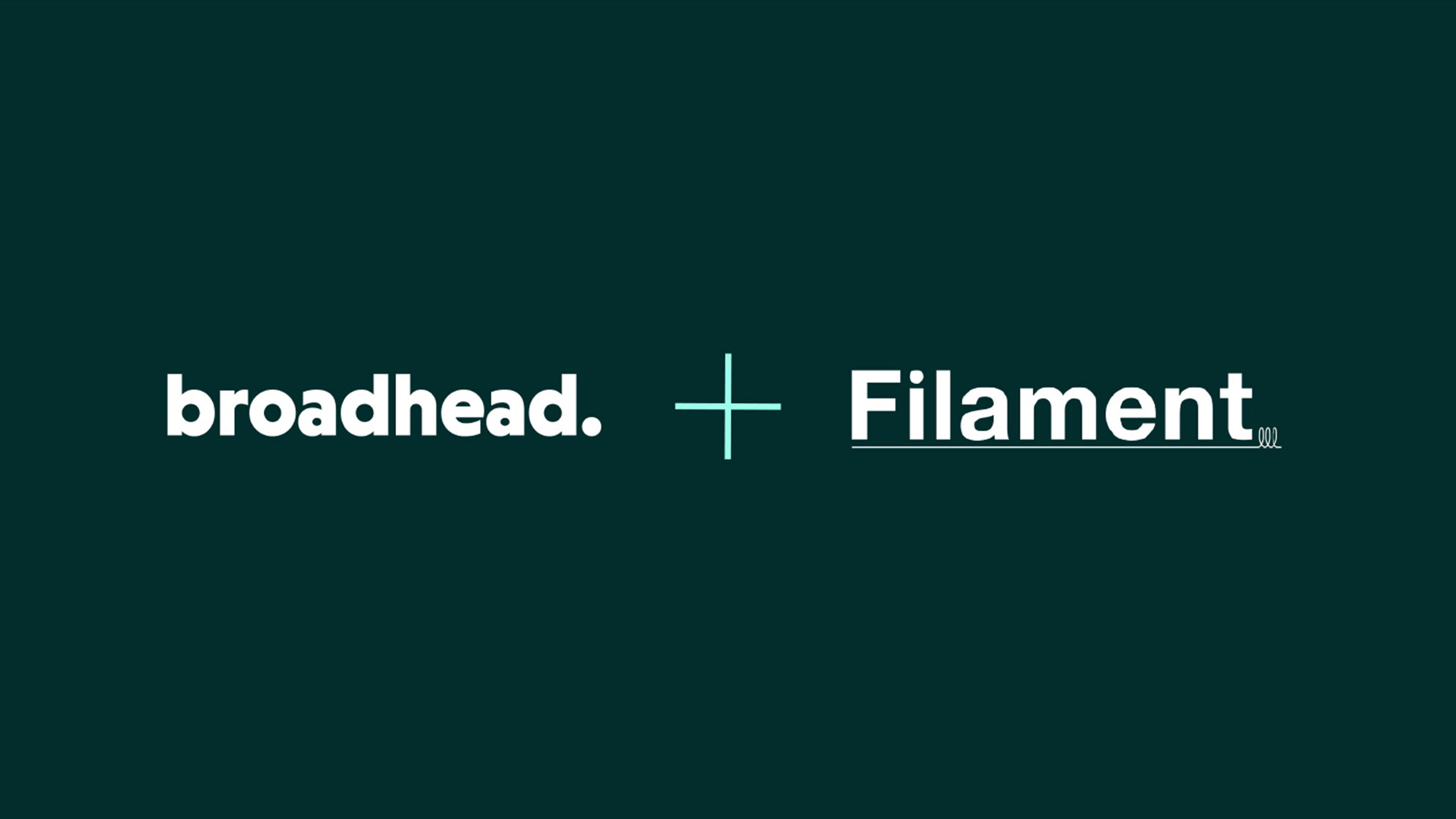 broadhead and Filament logos