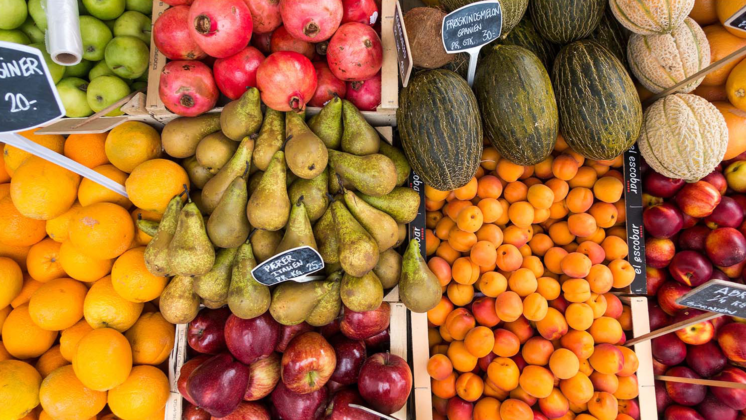 Fruit at a market