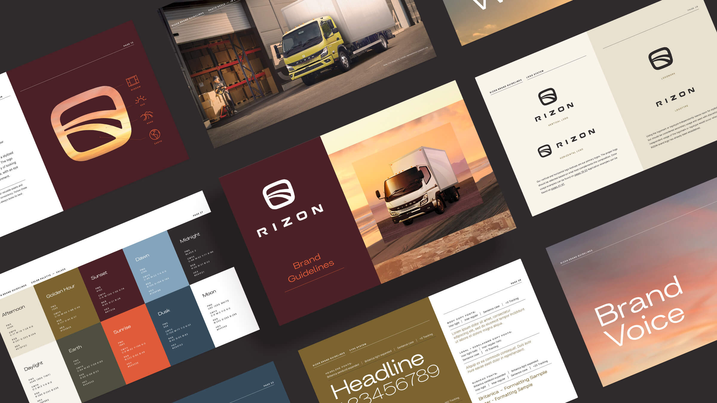 RIZON brand brochure