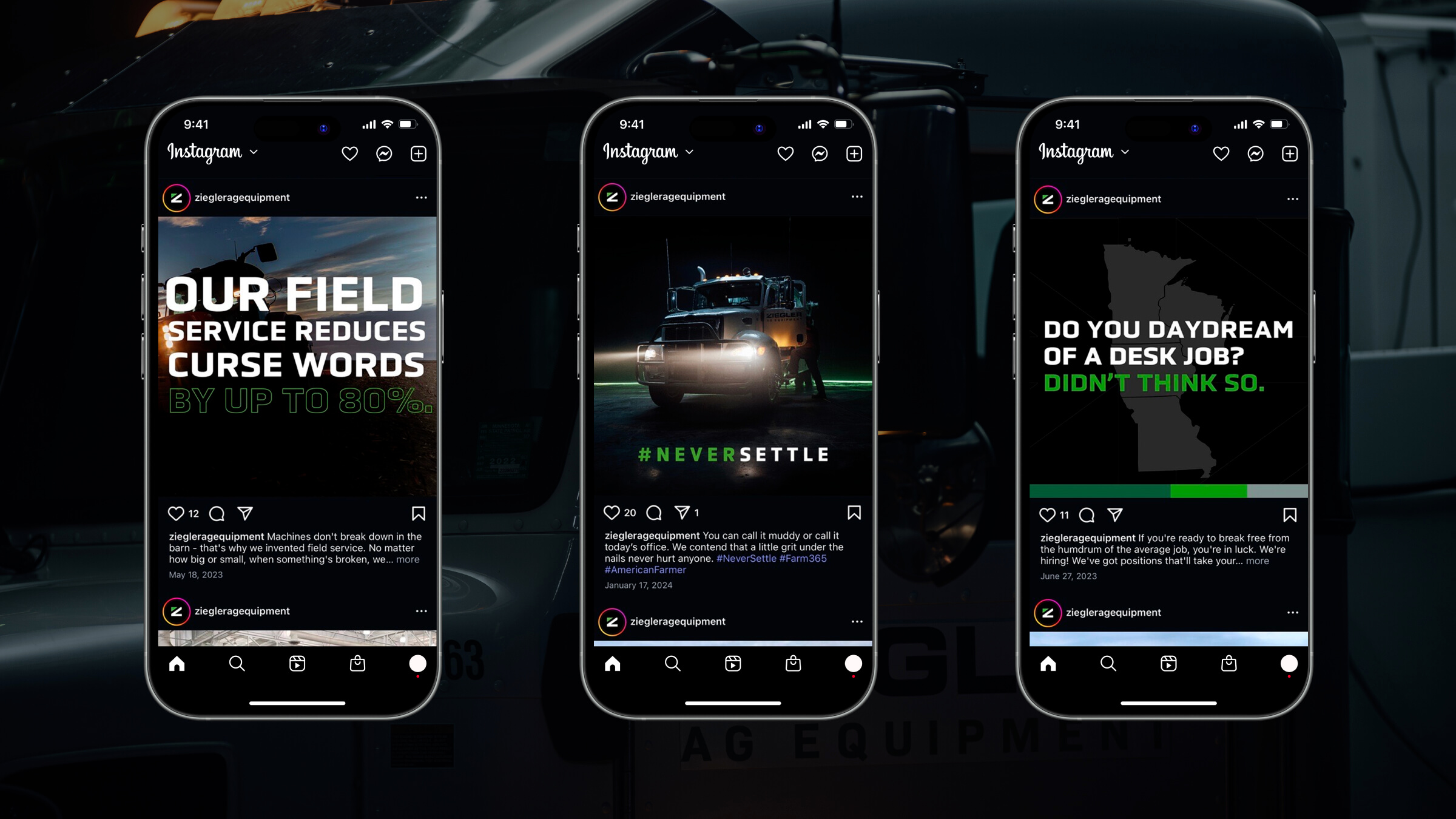 Ziegler Ag social media